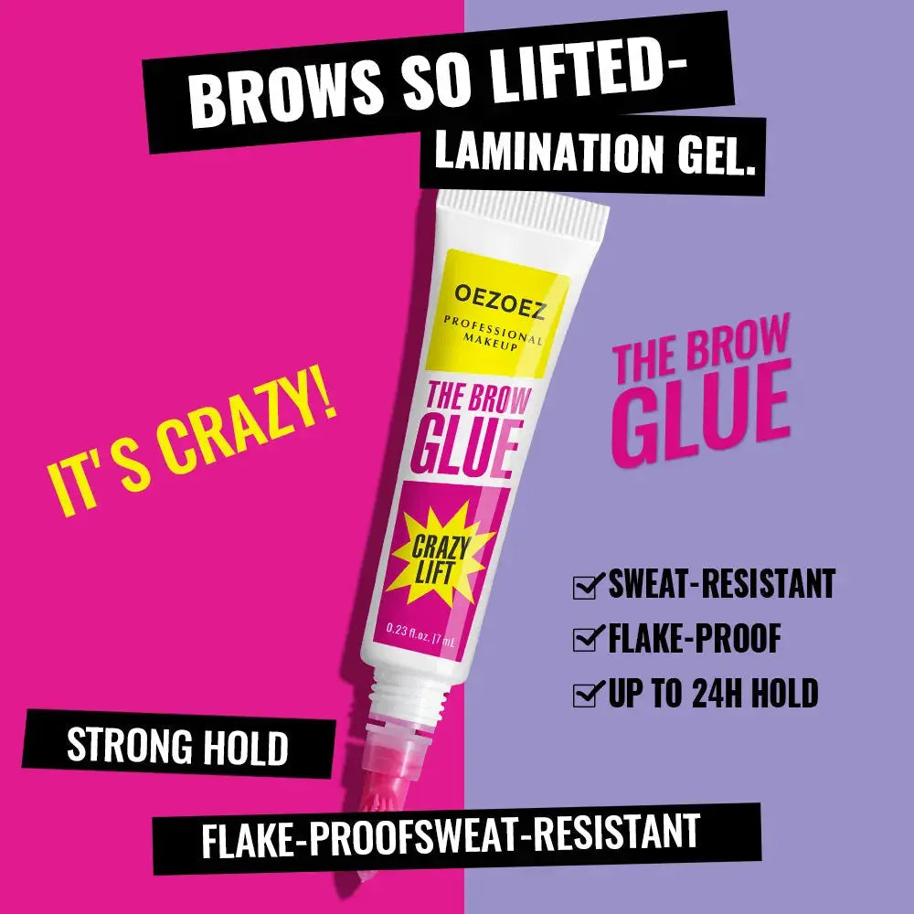Long-lasting Natural Three-dimensional Waterproof and Sweat-proof Eyebrow Glue YSLYSL