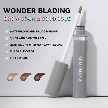Wonder Blading Brow Stain & Go Masque