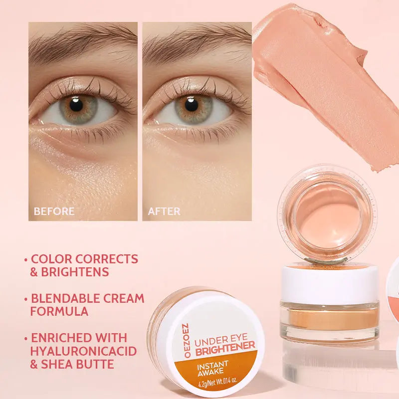 Eye Brightener Hides and Brightens Dark Circles Concealer Contains Hyaluronic Acid Shea Eye Cream YSLYSL