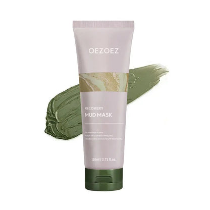 Nature-Derived Recovery Mud Clay Face  Hydrating Moisturizing Deep Pore Cleanser With Oil Control Cream Form YSLYSL