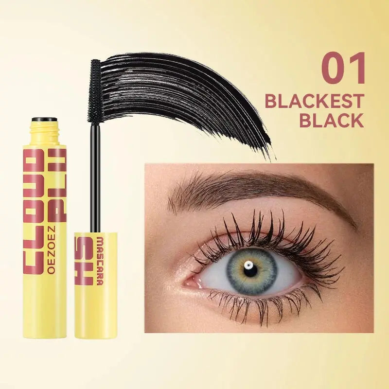 Mascara Waterproof and Lasting, Not Easy to Remove Makeup, Curly, Thick and Not Faint YSLYSL
