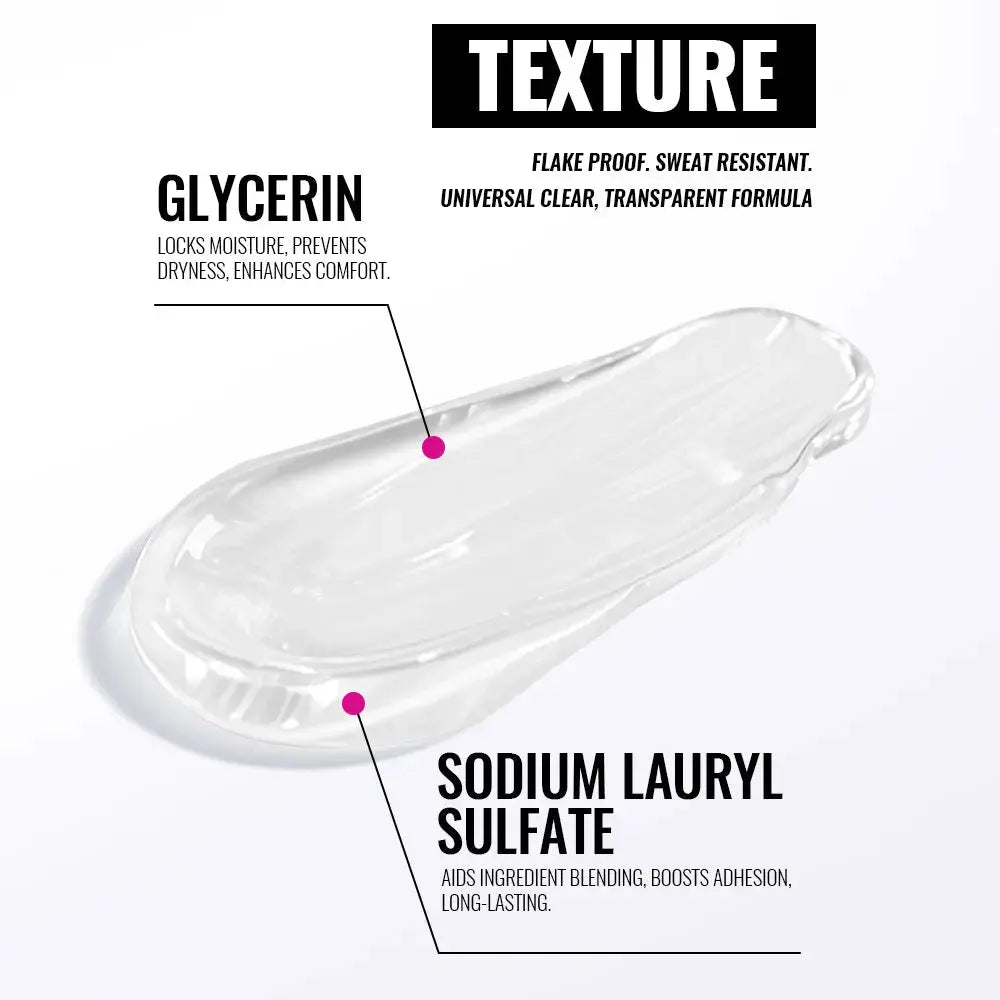 Long-lasting Natural Three-dimensional Waterproof and Sweat-proof Eyebrow Glue YSLYSL