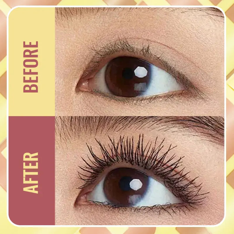 Mascara Waterproof and Lasting, Not Easy to Remove Makeup, Curly, Thick and Not Faint YSLYSL