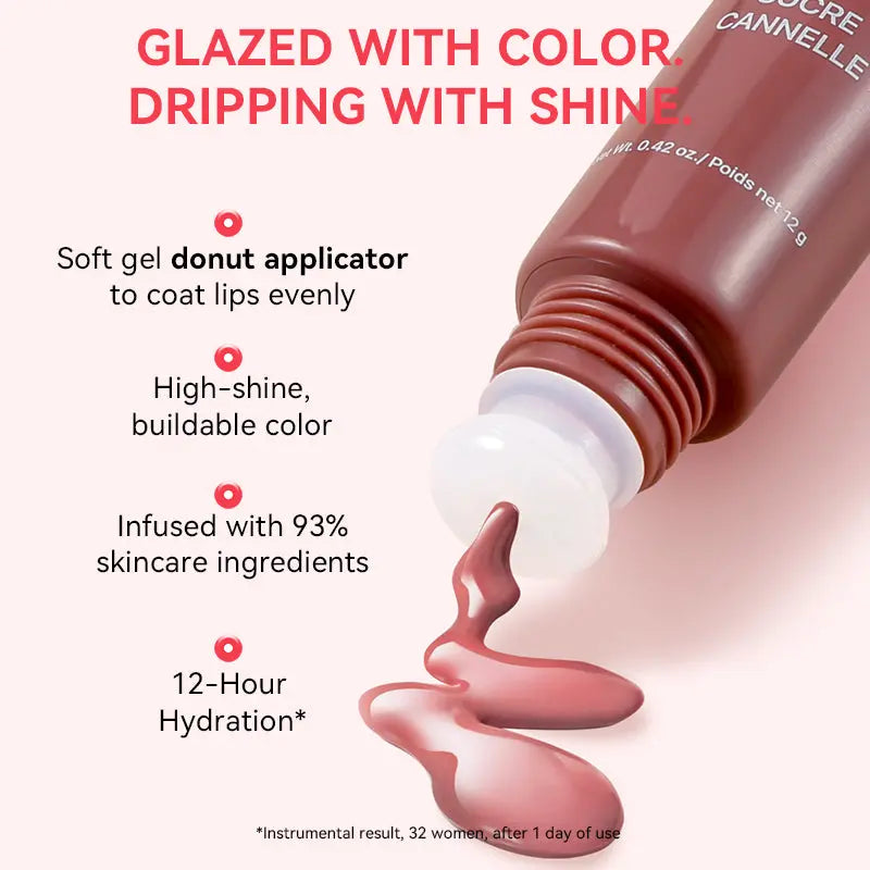 Mineral Lip Glaze Liquid Lipstick with Nourishing Ingredients YSLYSL