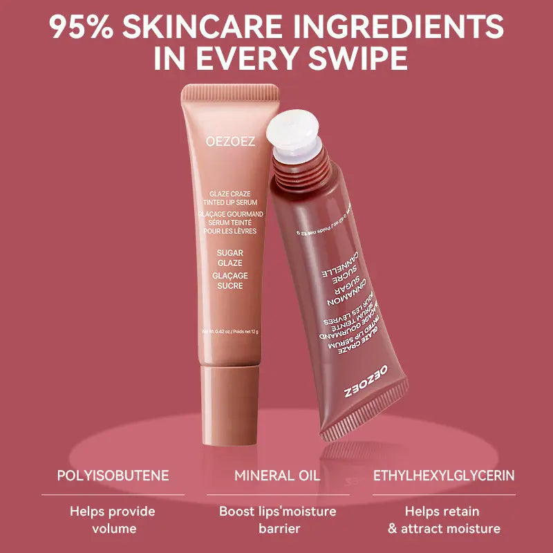 Mineral Lip Glaze Liquid Lipstick with Nourishing Ingredients YSLYSL