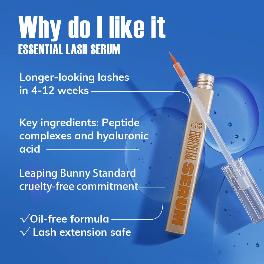 Natural Eyelash Serum and Enhancer for Growth and Lengthening Liquid Eyebrow Care Cream Longer Eyelashes YSLYSL