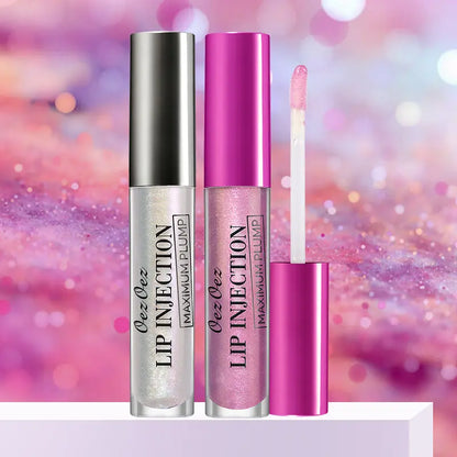 OEZOEZ Lip Injection Maximum Plump Lip Gloss Shimmer Lip Gift YSLYSL