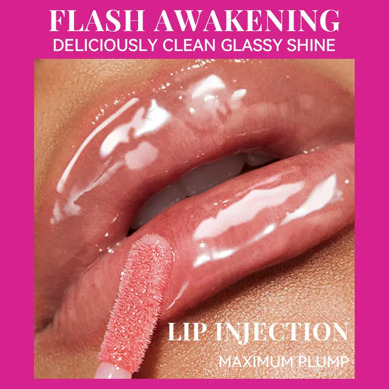 OEZOEZ Lip Injection Maximum Plump Lip Gloss Shimmer Lip Gift YSLYSL