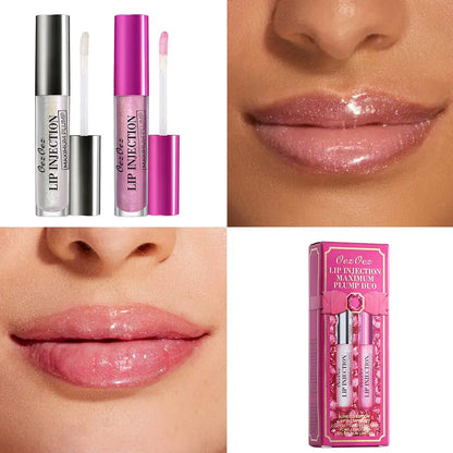 OEZOEZ Lip Injection Maximum Plump Lip Gloss Shimmer Lip Gift YSLYSL
