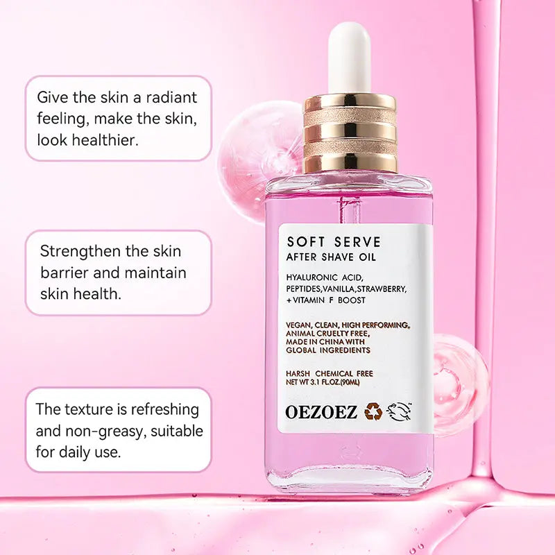 Soft Serve After Shave Oil - Strawberry & Vanilla Scent YSLYSL
