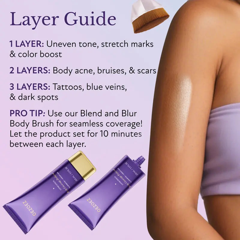 Tattoo Concealer Waterproof Covering Body Tattoo Scars Birthmark Moisturizing and Whitening Invisible Repair Cream YSLYSL