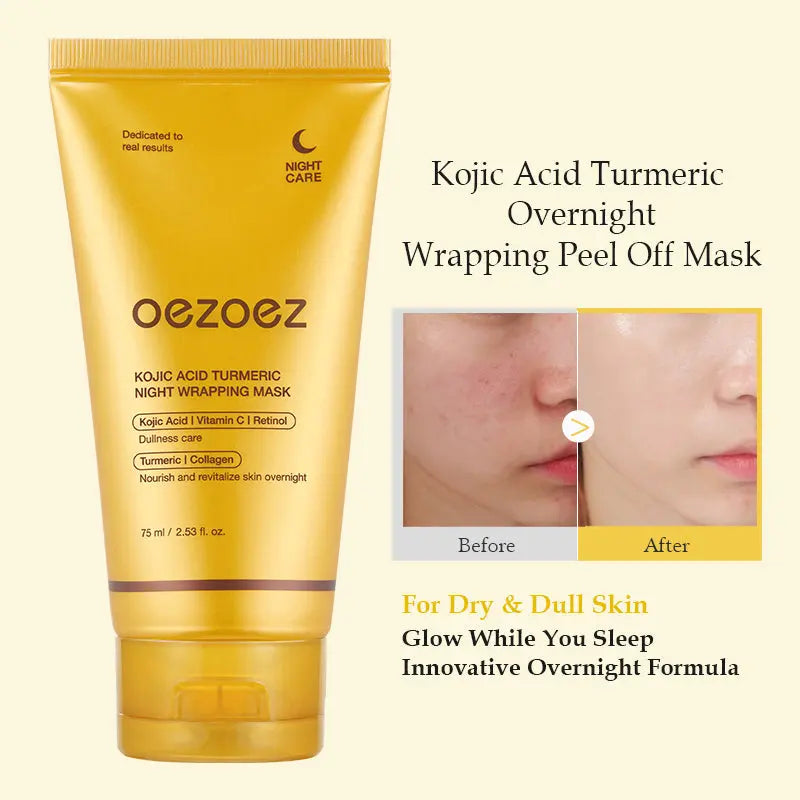 Turmeric Night Gel Mask Hydrating Hydrating Mask YSLYSL