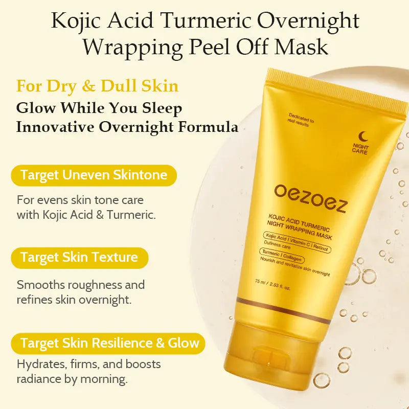 Turmeric Night Gel Mask Hydrating Hydrating Mask YSLYSL